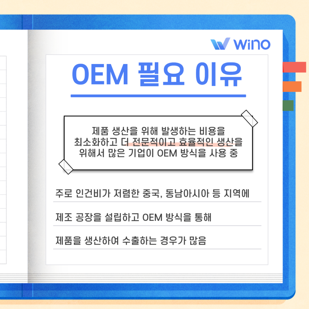 OEM 전문적이고 효율적인 생산을 고민한다면? 구독형 생산관리 솔루션 Wino OEM 전문적이고 효율적인 생산을 고민한다면? 구독형 생산관리 솔루션 Wino